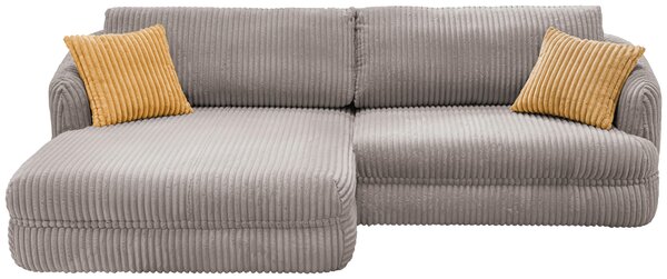 ROHOVÁ SEDAČKA, textil, svetlohnedá Livetastic - Sedačky, Online Only