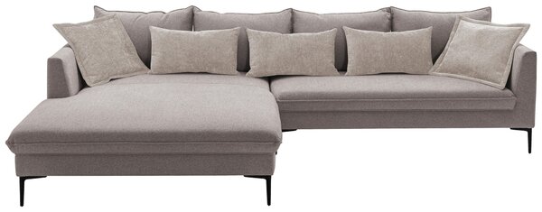 ROHOVÁ SEDAČKA, textil, taupe Livetastic - Sedačky, Online Only
