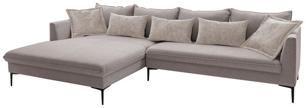 ROHOVÁ SEDAČKA, textil, taupe Livetastic - Sedačky, Online Only