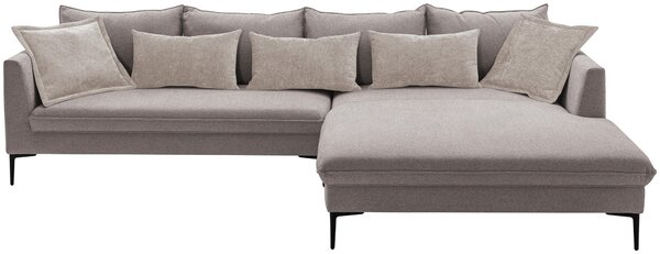 ROHOVÁ SEDAČKA, textil, taupe Livetastic - Sedačky, Online Only