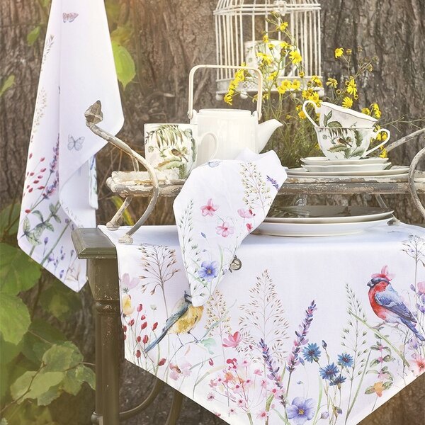 Bavlněný ubrus So Floral - 150 * 250 cm - Clayre & Eef