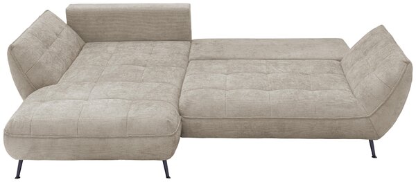 ROHOVÁ SEDAČKA, textil, piesková Livetastic - Sedačky, Online Only