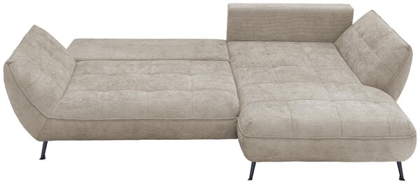 ROHOVÁ SEDAČKA, textil, piesková Livetastic - Sedačky, Online Only