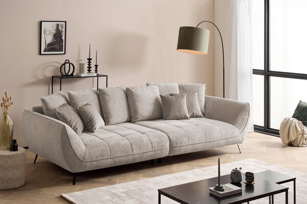 VEĽKÁ POHOVKA, textil, béžová Livetastic - Sedačky, Online Only