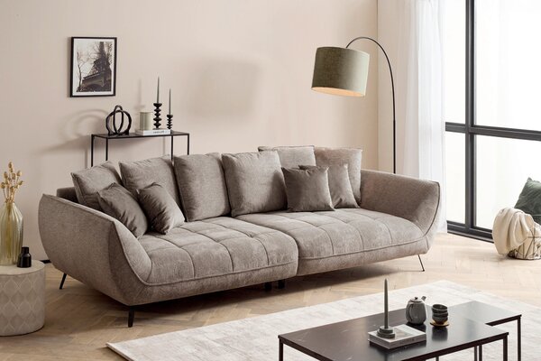 VEĽKÁ POHOVKA, textil, taupe Livetastic - Sedačky, Online Only