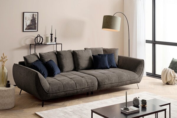 VEĽKÁ POHOVKA, textil, hnedá Livetastic - Sedačky, Online Only