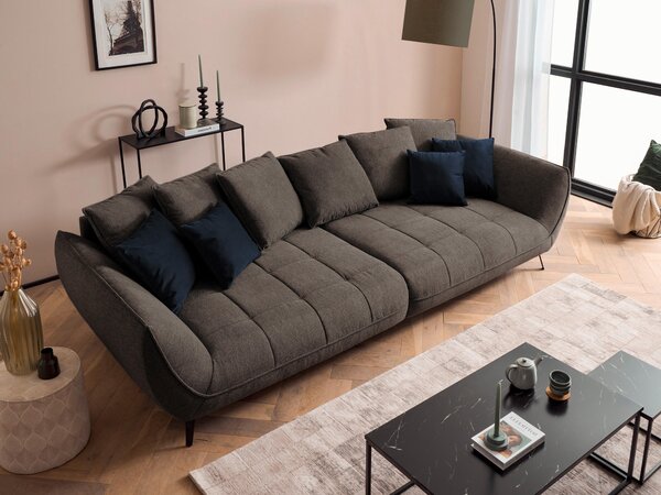 VEĽKÁ POHOVKA, textil, hnedá Livetastic - Sedačky, Online Only