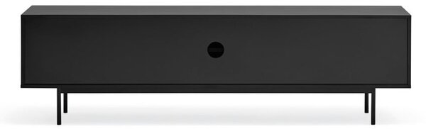 Čierny TV stolík 180x52 cm Sierra – Teulat