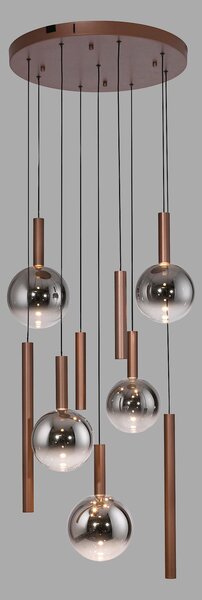 ZÁVESNÉ LED SVIETIDLO, 63/63/180 cm - Interiérové svietidlá