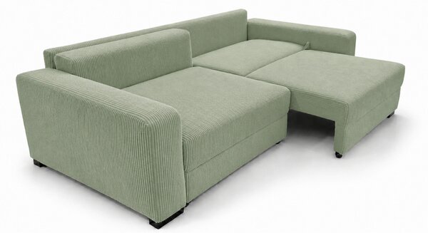 TROJMIESTNA POHOVKA, drevo, textil, kompozitné drevo, mätovozelená MID.YOU - Sedačky, Online Only