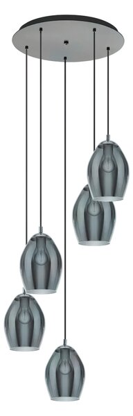 ZÁVESNÉ LED SVIETIDLO, 58/200 cm Eglo - Online Only bytové doplnky, Online Only