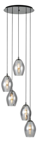 ZÁVESNÉ LED SVIETIDLO, 58/200 cm Eglo - Online Only bytové doplnky, Online Only