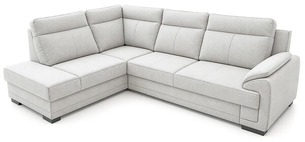 ROHOVÁ SEDAČKA, drevo, textil, kompozitné drevo, svetlosivá MID.YOU - Sedačky, Online Only