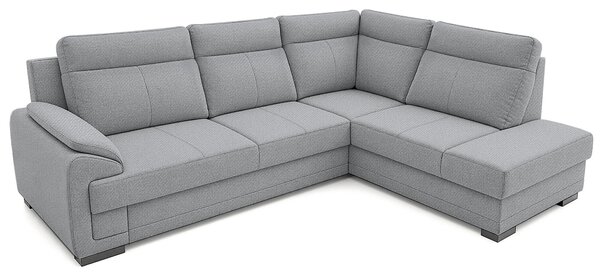 ROHOVÁ SEDAČKA, drevo, textil, kompozitné drevo, tmavosivá MID.YOU - Sedačky, Online Only