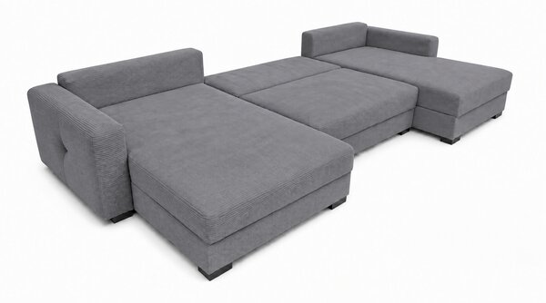 SEDACIA SÚPRAVA, drevo, textil, kompozitné drevo, sivá MID.YOU - Sedačky, Online Only