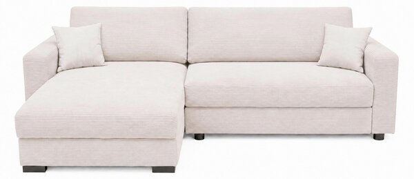 ROHOVÁ SEDAČKA, drevo, textil, kompozitné drevo, béžová MID.YOU - Sedačky, Online Only
