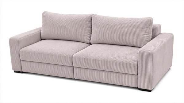 TROJMIESTNA POHOVKA, drevo, textil, kompozitné drevo, cappuccino MID.YOU - Sedačky, Online Only