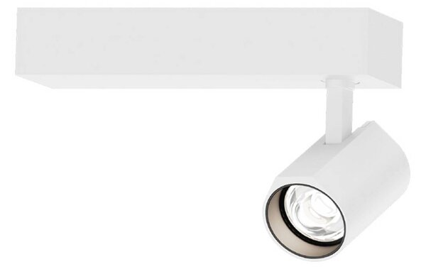 Wever & Ducré Lighting WEVER DUCRÉ LED stropné bodové svetlá Ceno, biely, 2 700 K, 1-pl., Biela / opálová, Obývacia izba / jedáleň, Hliník, Moderný