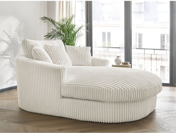 Béžové menčestrové kreslo Belem – Bobochic Paris