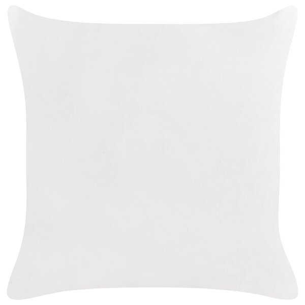 Sada 2 záhradných vankúšov modrá a ružová so vzorom pávieho peria polyester 45 x 45 cm moderné vodoodolné vankúše