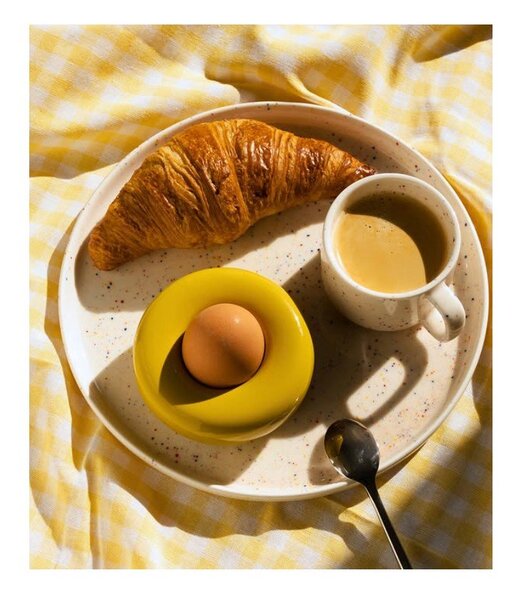 Béžová porcelánová šálka 170 ml Fika – ONA