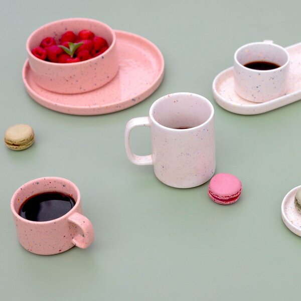 Béžová porcelánová šálka 170 ml Fika – ONA