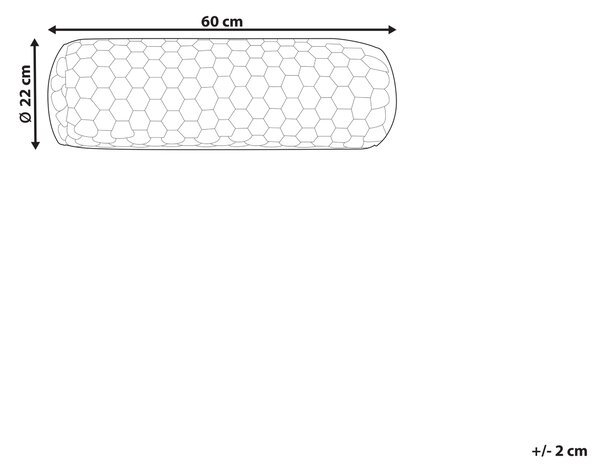 Dekoratívny vankúš ružový z umelej kožušiny jednofarebný 22 x 60 cm boho bytové doplnky podhlavník spálňa obývacia izba