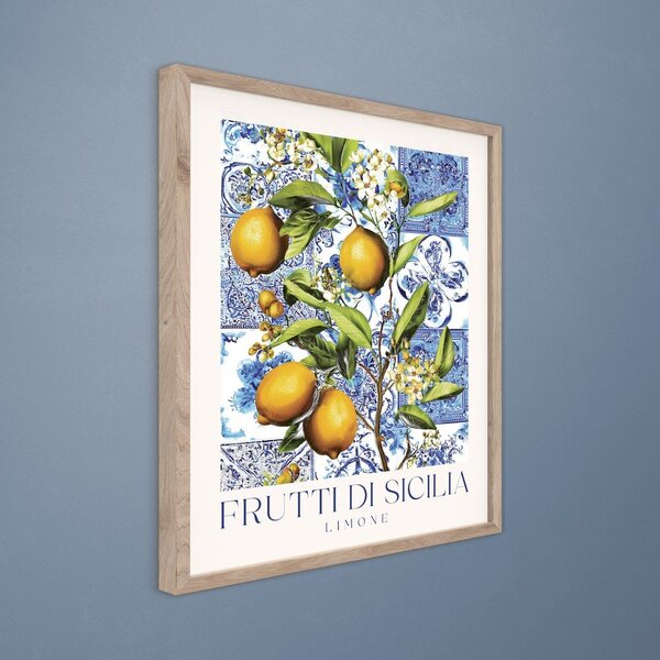 Tlačený obraz s rámom 40x50 cm Sicilia – Styler