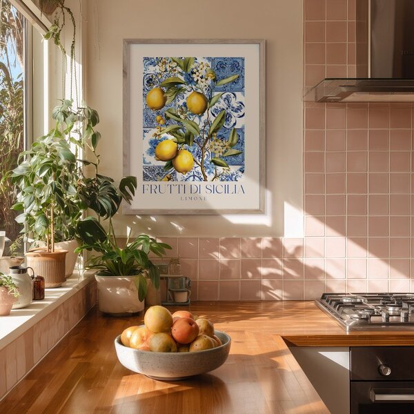 Tlačený obraz s rámom 40x50 cm Sicilia – Styler