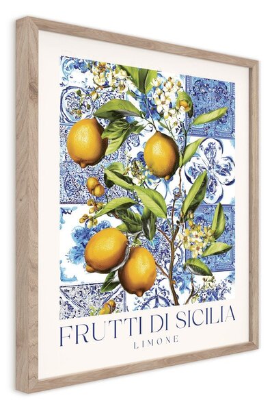 Tlačený obraz s rámom 40x50 cm Sicilia – Styler
