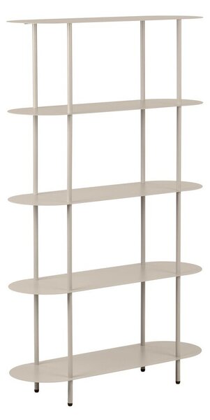 Béžový kovový regál 90x150x31 cm Rieti – House Nordic