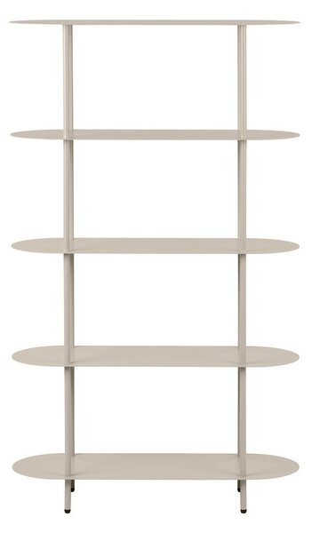 Béžový kovový regál 90x150x31 cm Rieti – House Nordic