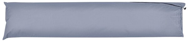 Ochranná plachta na záhradný slnečník sivá PVC polyester 210 x 45 cm kryt proti dažďu