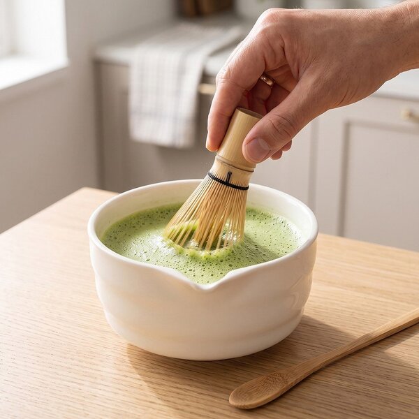 Porcelánová matcha súprava – Orion