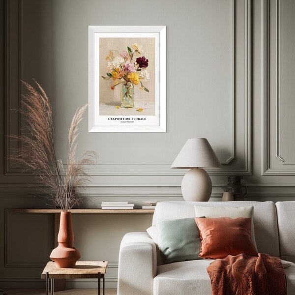 Tlačený obraz s rámom 56x75 cm Sunny Bouquet – Styler
