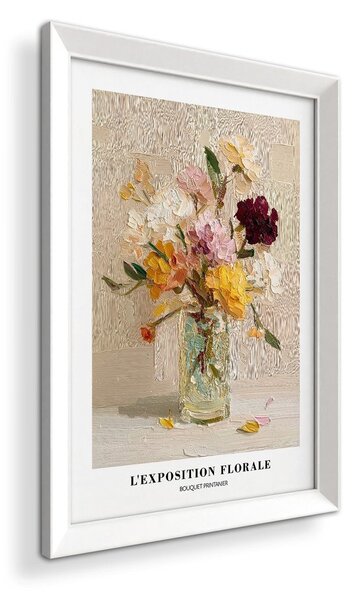 Tlačený obraz s rámom 56x75 cm Sunny Bouquet – Styler