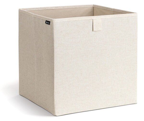 Béžový látkový úložný box 32x31,5x31,5 cm Soft Storage Cube – Bigso