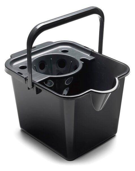 Čierne vedro na mop Addis Pail & Wringer