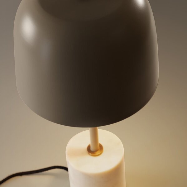 Béžová stolová lampa Kave Home Alish