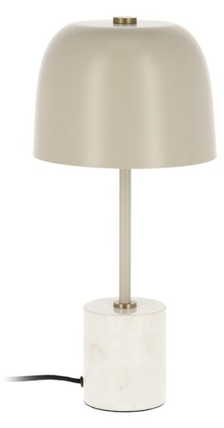 Béžová stolová lampa Kave Home Alish