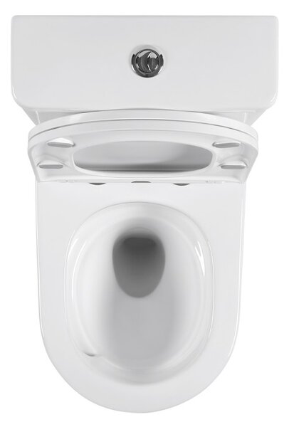 Erga Tina, WC kombi misa 620x365x820 mm, Tornado 2.0 + toaletné sedadlo, biela lesklá, ERG-V03-TINA-TO2-WH