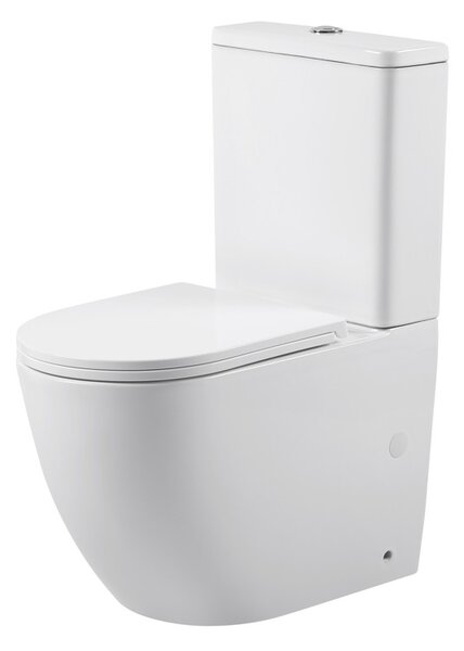 Erga Torre, WC kombi misa 620x385x835 mm, Tornado 2.0 + toaletné sedadlo, biela lesklá, ERG-V03-TORRE-TO2-WH
