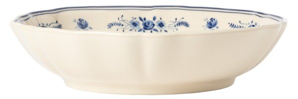 Modrý/béžový servírovací kameninový tanier ø 23 cm Vila – Costa Nova