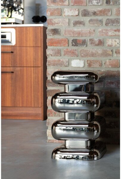 Kovový odkladací stolík 29x29 cm Stubby – Dutchbone