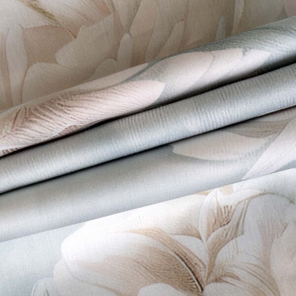 SATÉNOVÉ OBLIEČKY LUXURY HAVIN 160X200 CM, 2KS 70X80 CM KVETY