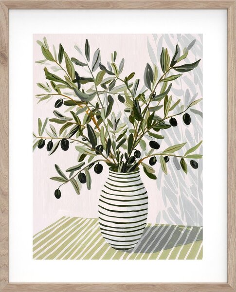 Tlačený obraz s rámom 40x50 cm Olive Bunch II – Styler