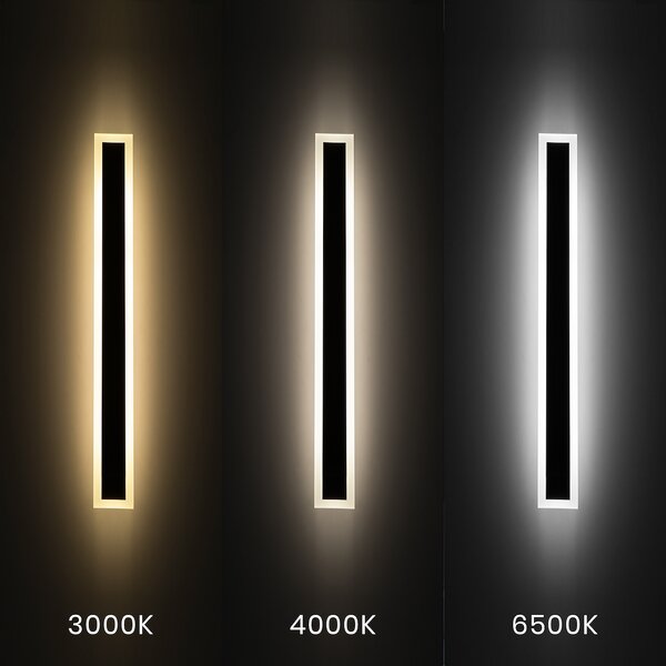 Nástenné LED svietidlo Wow, 1x LED 25w, 3000-6500k, 3CCT, (100 cm)