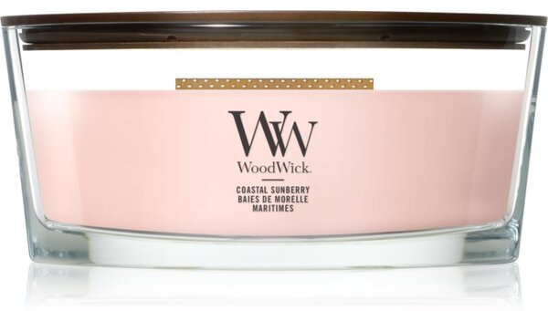 Woodwick Coastal Sunberry vonná sviečka s dreveným knotom 453.6 g