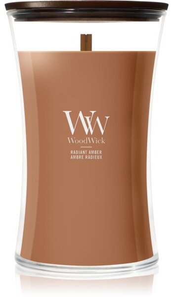 Woodwick Radiant Amber vonná sviečka s dreveným knotom 610 g
