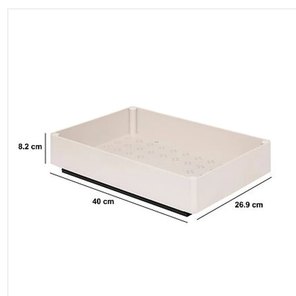 5Five® Výsuvný organizér do skrinky s výsuvmi, béžová AXIS 26,9 x 40 x 8,2 cm (L)